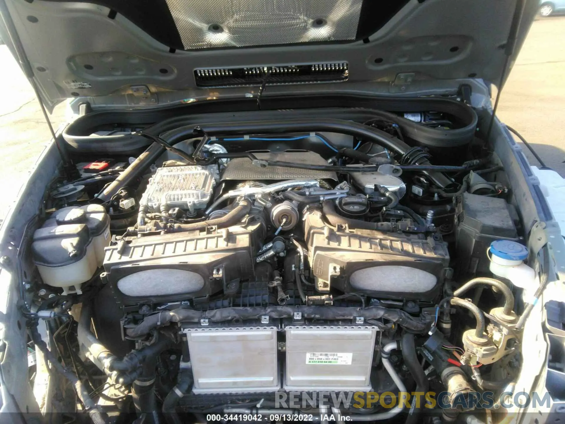10 fotografías del automóvil dañado W1NYC7HJ6MX422781 MERCEDES-BENZ G-CLASS 2021