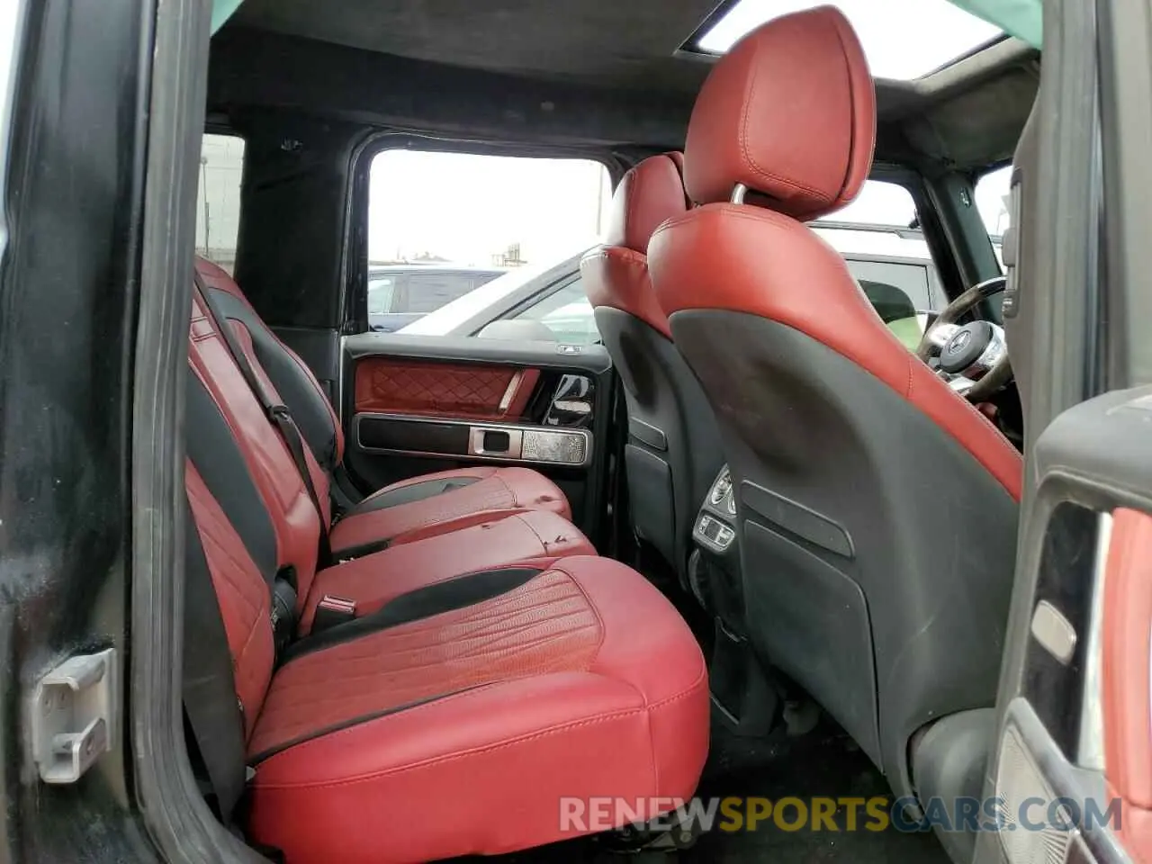 11 fotografías del automóvil dañado W1NYC7HJ7MX384817 MERCEDES-BENZ G-CLASS 2021