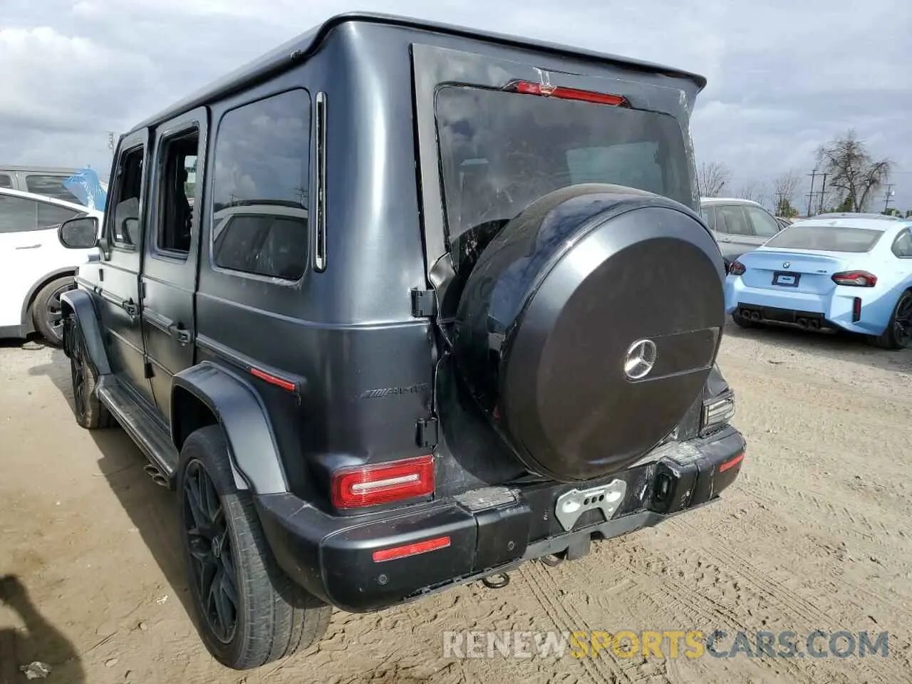2 fotografías del automóvil dañado W1NYC7HJ7MX384817 MERCEDES-BENZ G-CLASS 2021