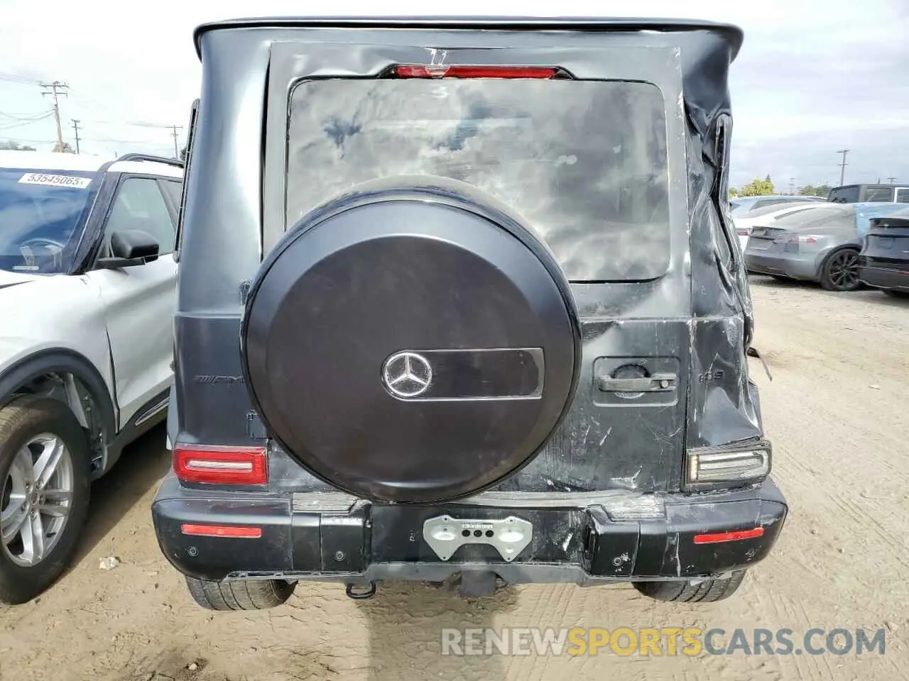 6 fotografías del automóvil dañado W1NYC7HJ7MX384817 MERCEDES-BENZ G-CLASS 2021