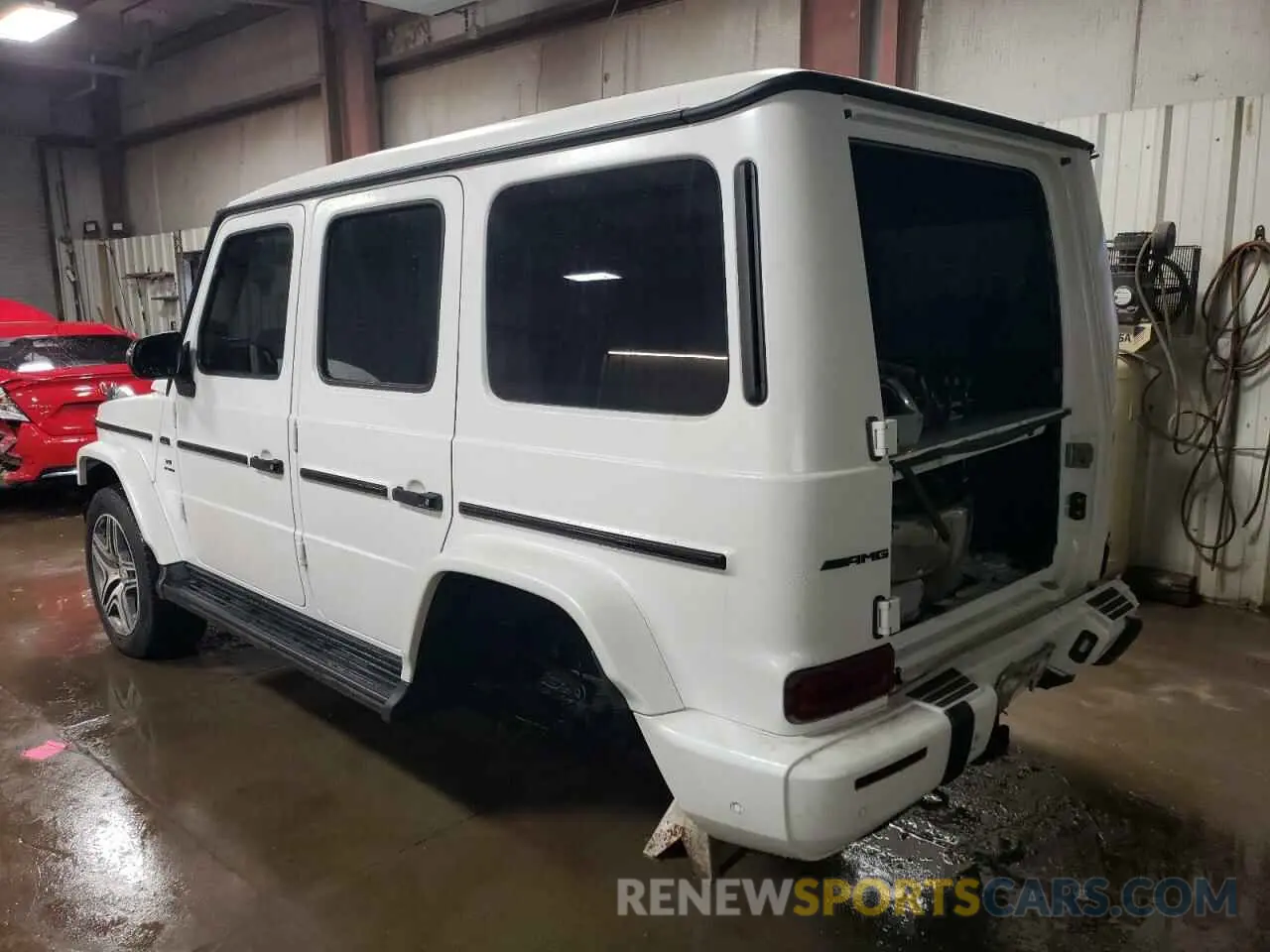 2 fotografías del automóvil dañado W1NYC7HJ7MX402989 MERCEDES-BENZ G-CLASS 2021