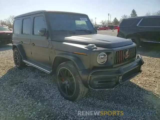 12 fotografías del automóvil dañado W1NYC7HJ8MX418781 MERCEDES-BENZ G-CLASS 2021