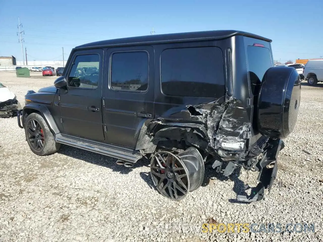2 fotografías del automóvil dañado W1NYC7HJ8MX418781 MERCEDES-BENZ G-CLASS 2021