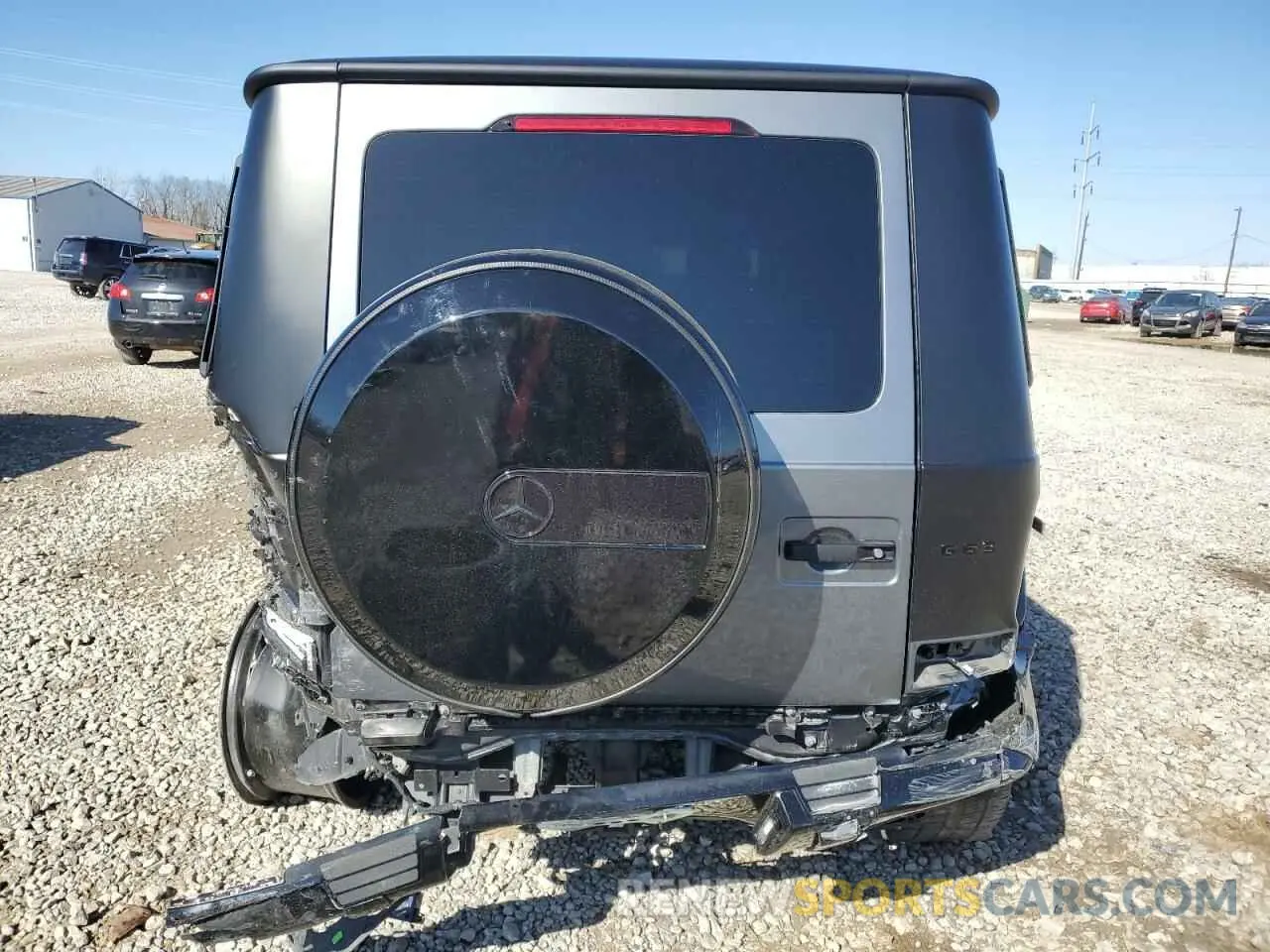 6 fotografías del automóvil dañado W1NYC7HJ8MX418781 MERCEDES-BENZ G-CLASS 2021