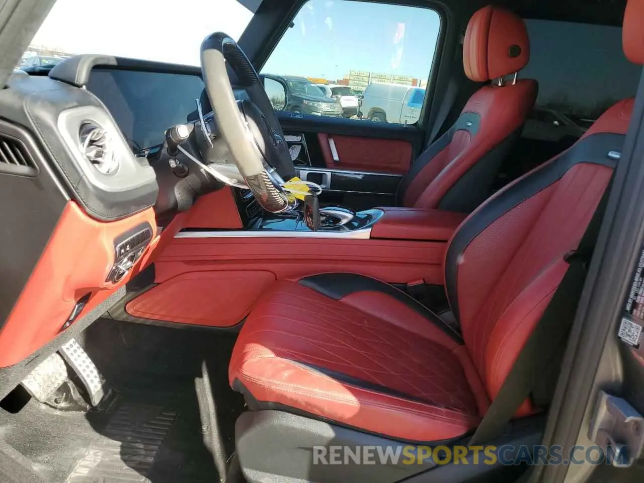 7 fotografías del automóvil dañado W1NYC7HJ8MX418781 MERCEDES-BENZ G-CLASS 2021