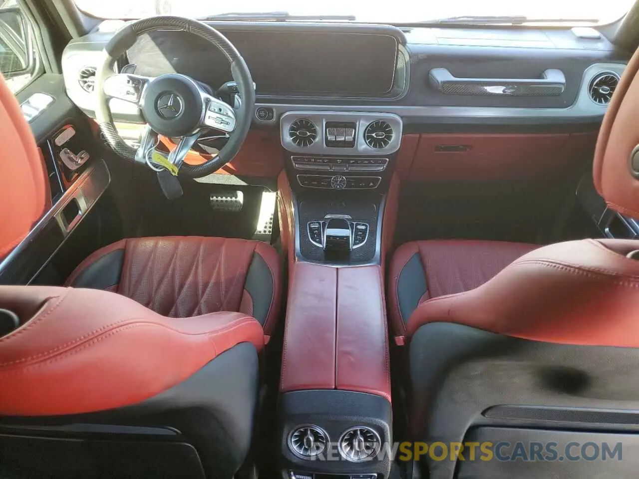 8 fotografías del automóvil dañado W1NYC7HJ8MX418781 MERCEDES-BENZ G-CLASS 2021