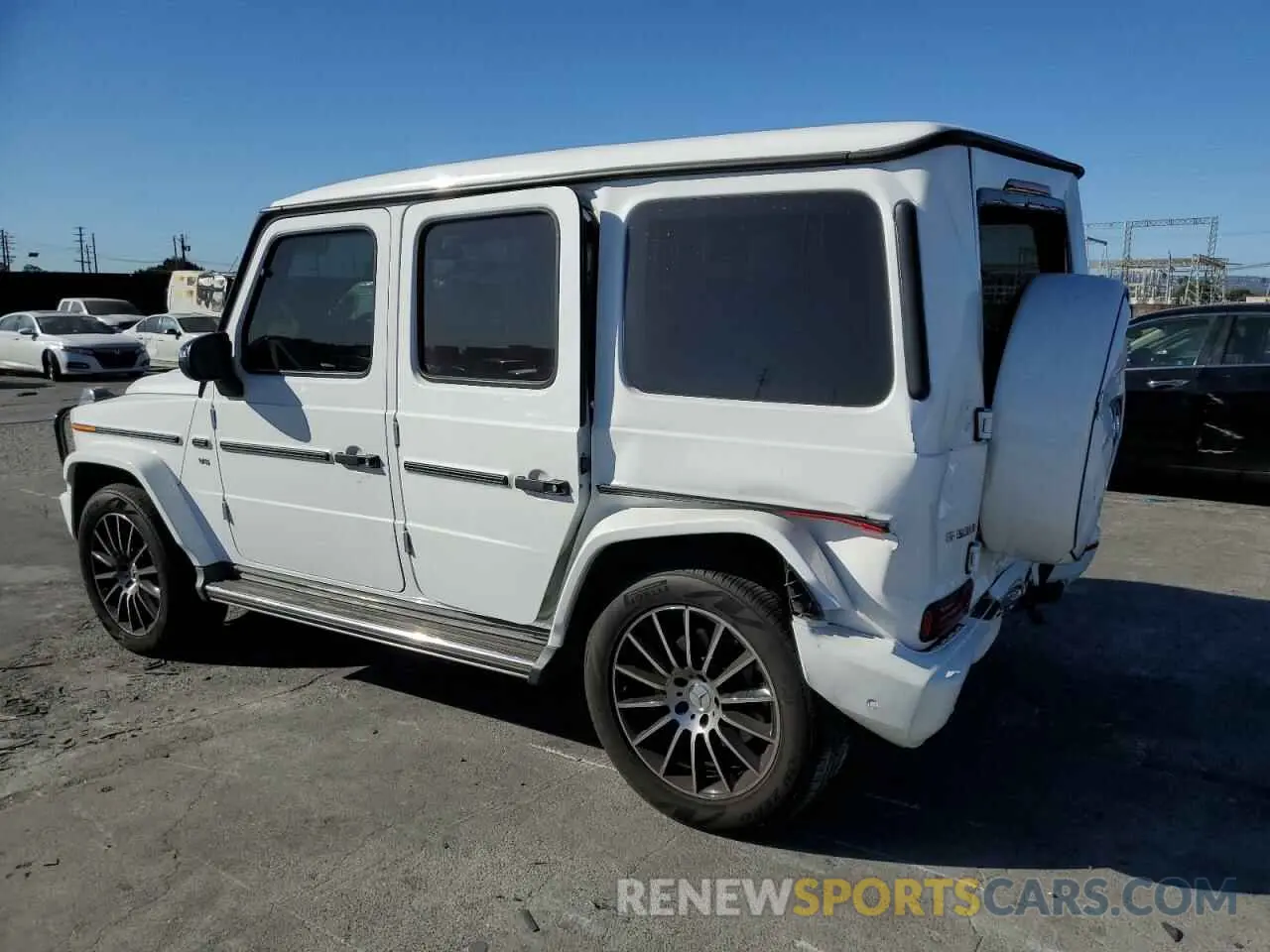 2 fotografías del automóvil dañado W1NYC6BJ8NX439604 MERCEDES-BENZ G-CLASS 2022