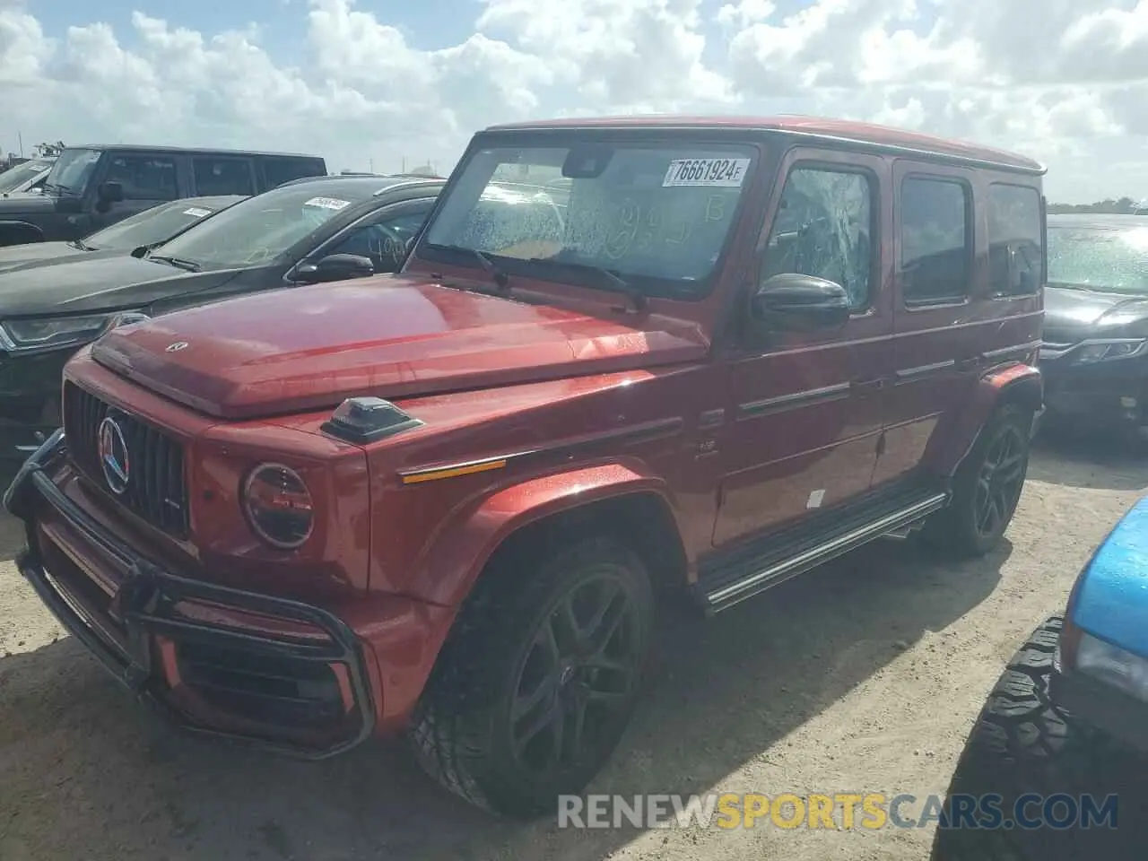 1 fotografías del automóvil dañado W1NYC7HJ4NX454274 MERCEDES-BENZ G-CLASS 2022
