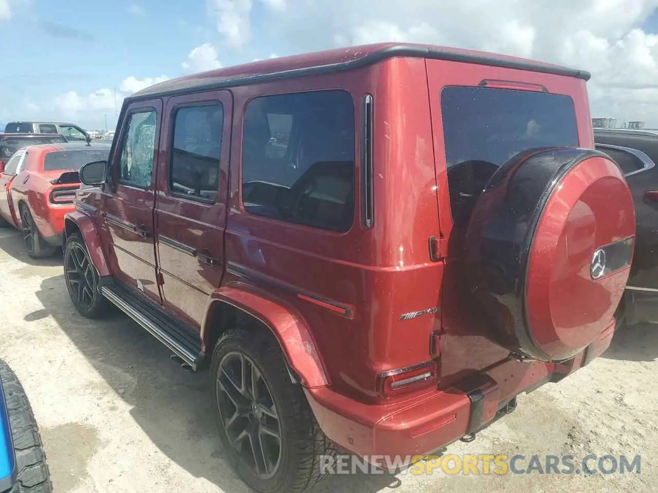 2 fotografías del automóvil dañado W1NYC7HJ4NX454274 MERCEDES-BENZ G-CLASS 2022