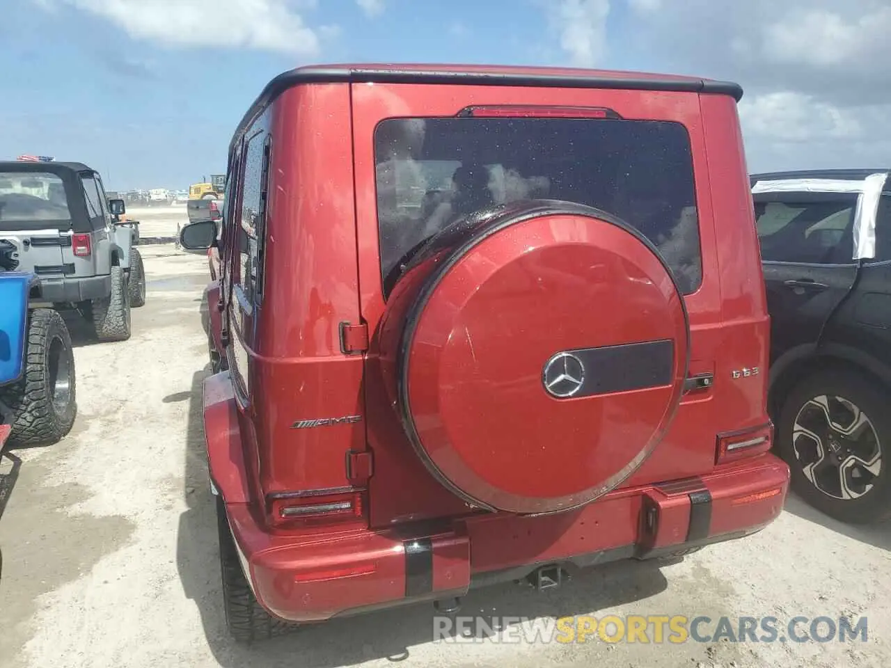 6 fotografías del automóvil dañado W1NYC7HJ4NX454274 MERCEDES-BENZ G-CLASS 2022