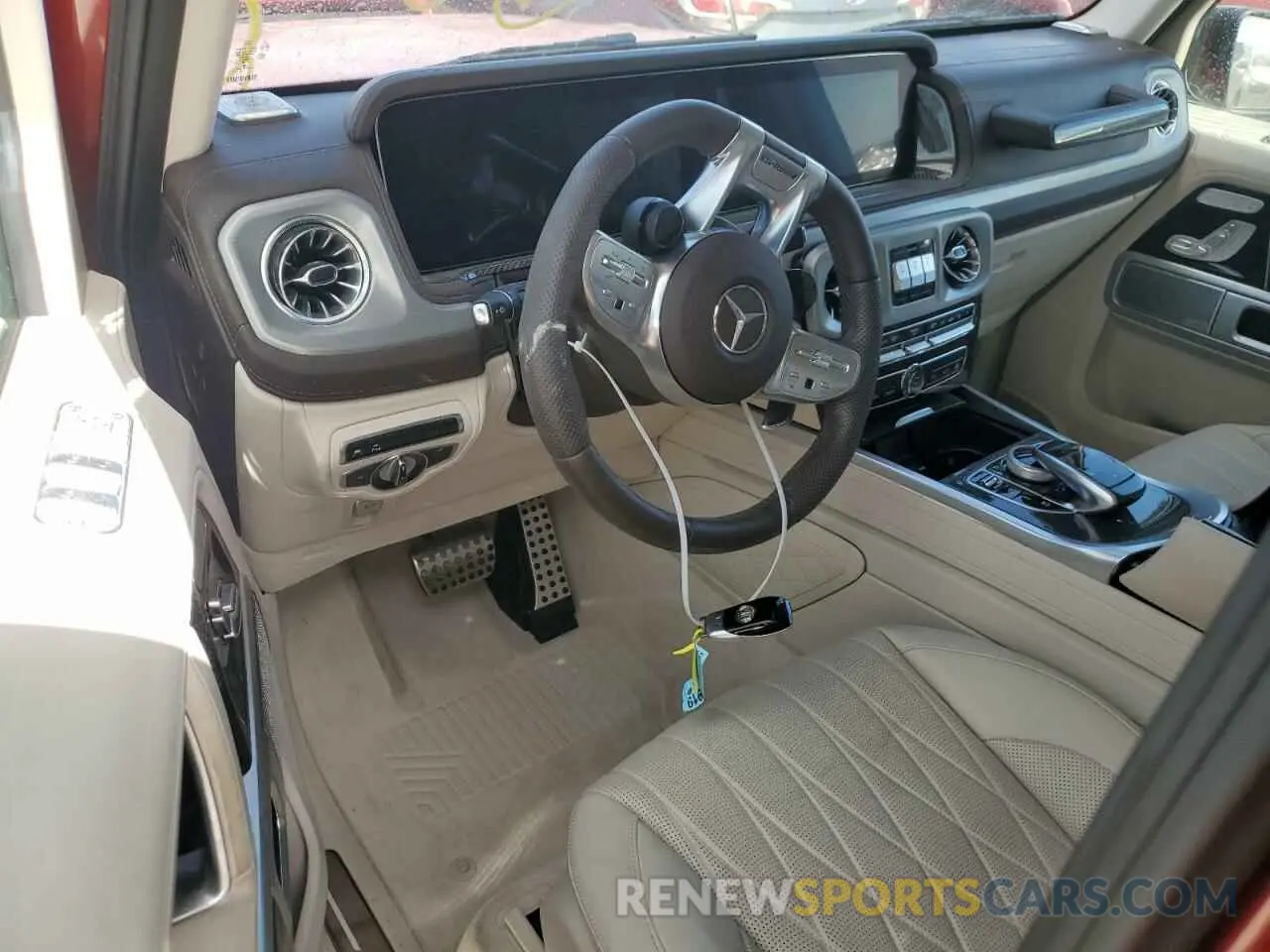 8 fotografías del automóvil dañado W1NYC7HJ4NX454274 MERCEDES-BENZ G-CLASS 2022