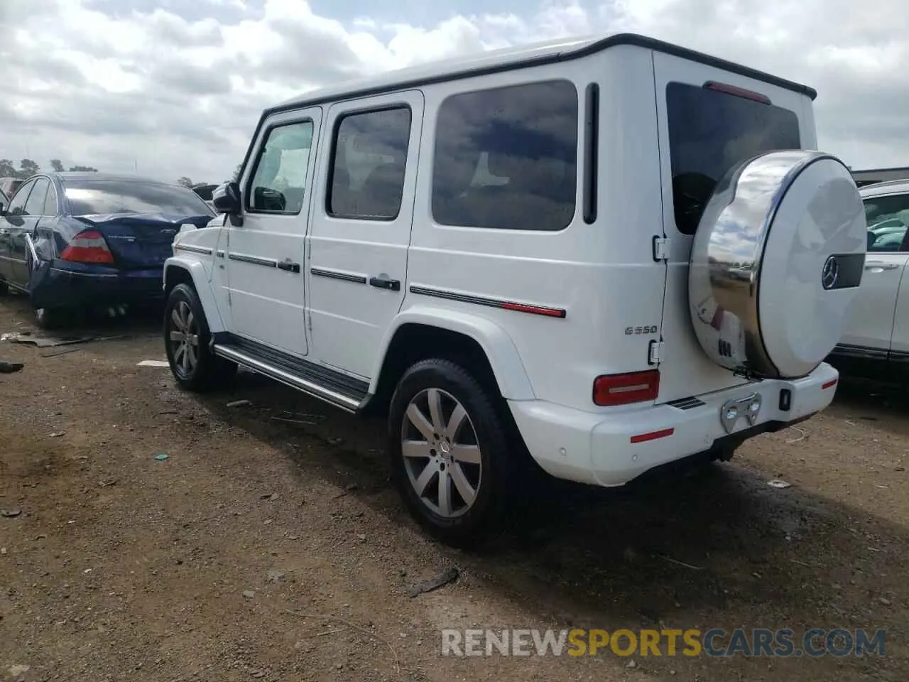 2 fotografías del automóvil dañado W1NYC6BJXRX510551 MERCEDES-BENZ G-CLASS 2024