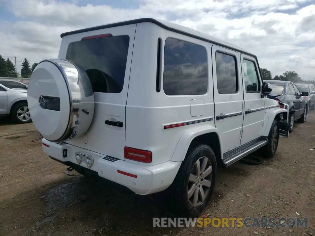 3 fotografías del automóvil dañado W1NYC6BJXRX510551 MERCEDES-BENZ G-CLASS 2024