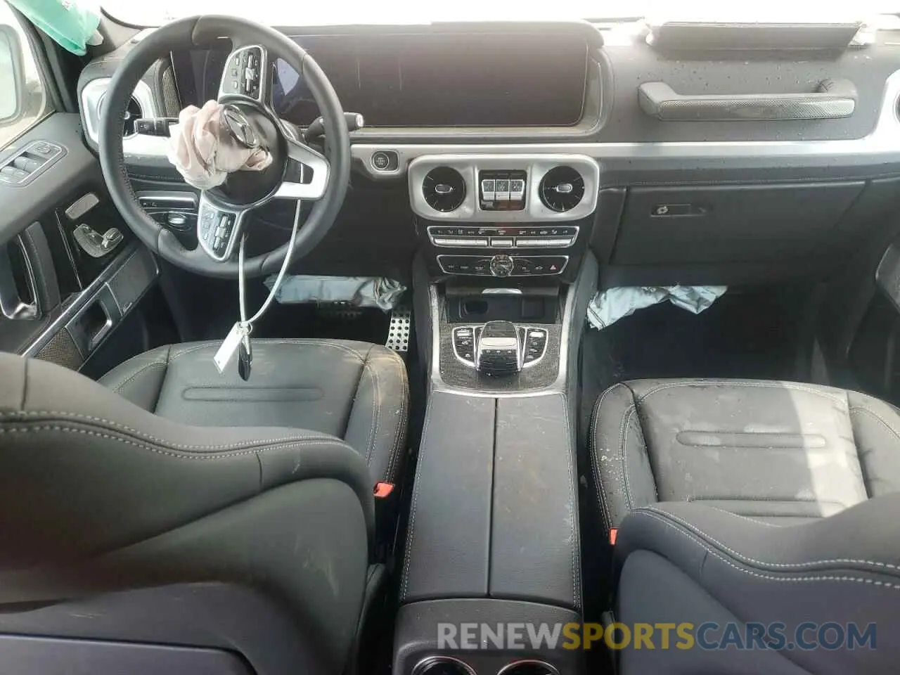 8 fotografías del automóvil dañado W1NYC6BJXRX510551 MERCEDES-BENZ G-CLASS 2024