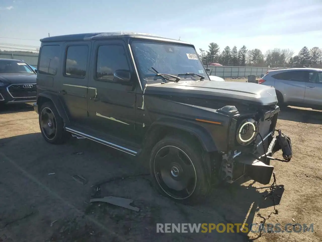 4 fotografías del automóvil dañado W1NYC7HJ2RX504532 MERCEDES-BENZ G-CLASS 2024