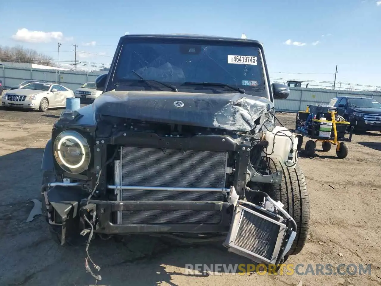 5 fotografías del automóvil dañado W1NYC7HJ2RX504532 MERCEDES-BENZ G-CLASS 2024