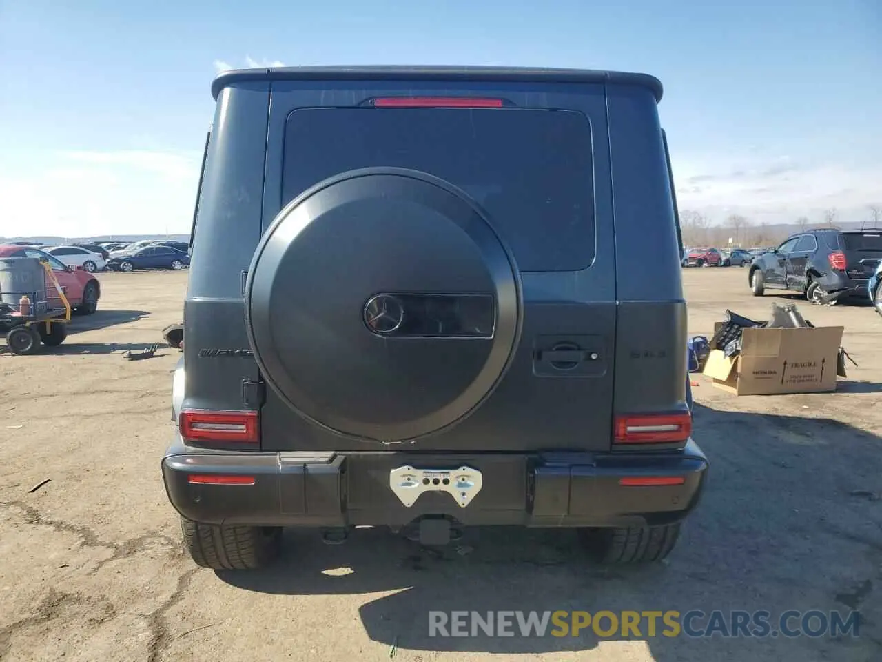 6 fotografías del automóvil dañado W1NYC7HJ2RX504532 MERCEDES-BENZ G-CLASS 2024