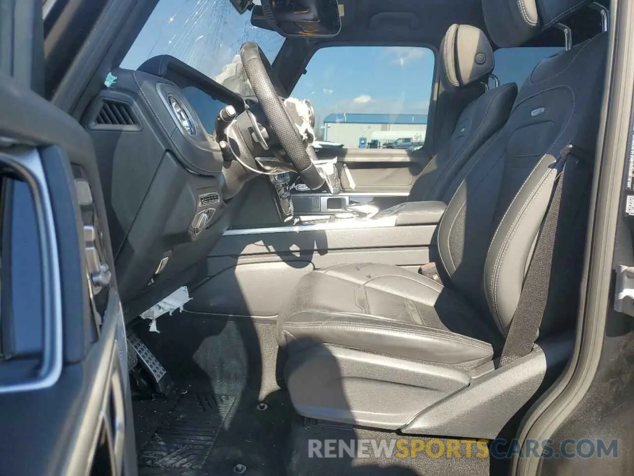 7 fotografías del automóvil dañado W1NYC7HJ2RX504532 MERCEDES-BENZ G-CLASS 2024