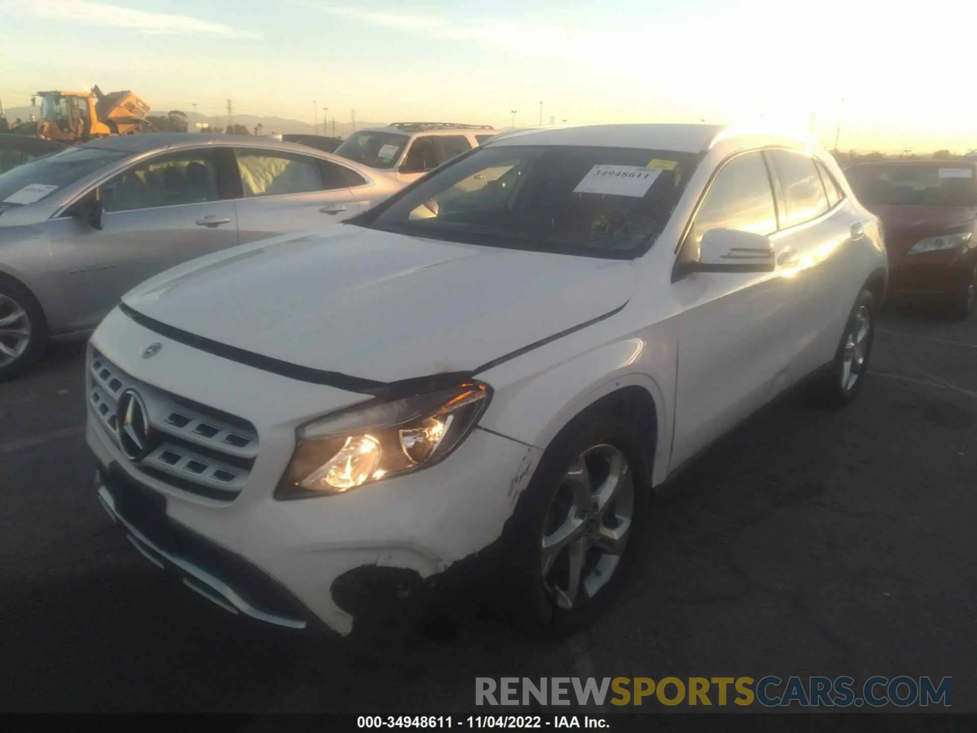 6 fotografías del automóvil dañado WDCTG4EB3KU002177 MERCEDES-BENZ GLA 2019