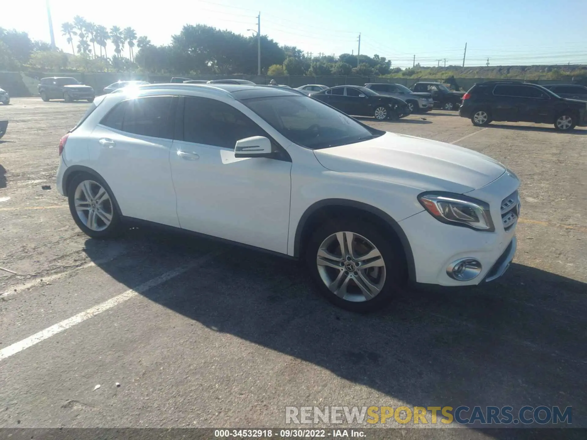 1 fotografías del automóvil dañado WDCTG4EB3KU019464 MERCEDES-BENZ GLA 2019