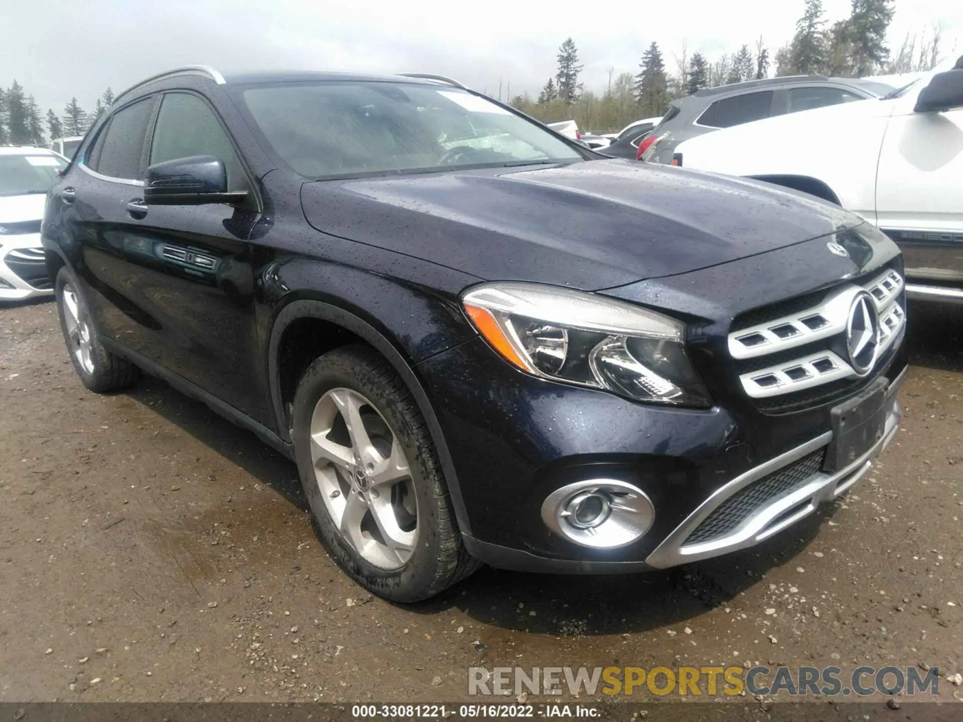 1 fotografías del automóvil dañado WDCTG4GB0KU002893 MERCEDES-BENZ GLA 2019