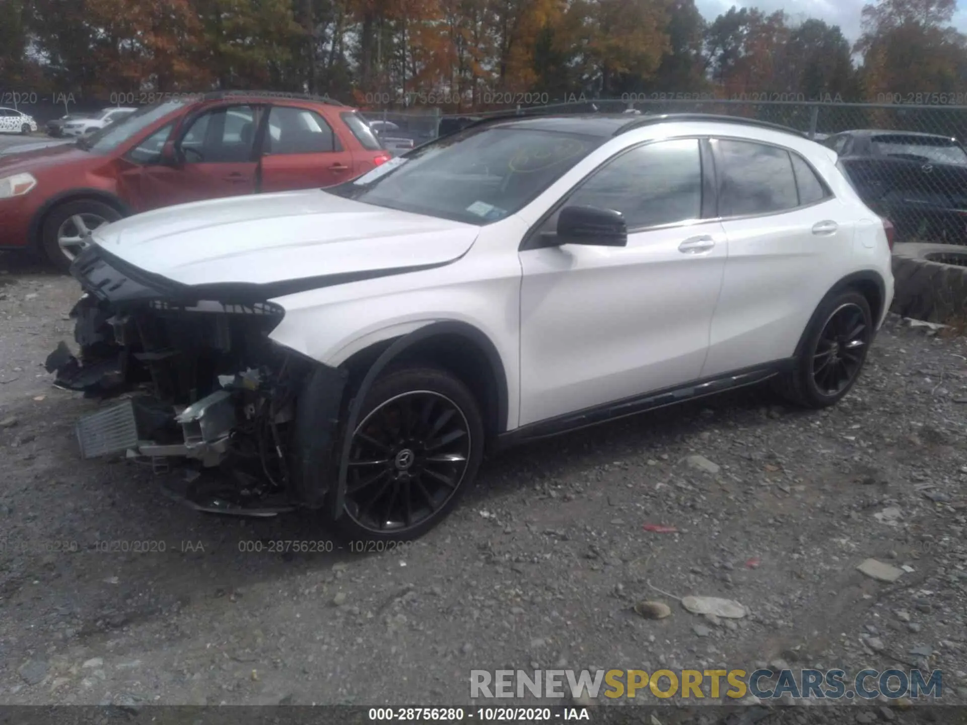 2 fotografías del automóvil dañado WDCTG4GB6KU011811 MERCEDES-BENZ GLA 2019