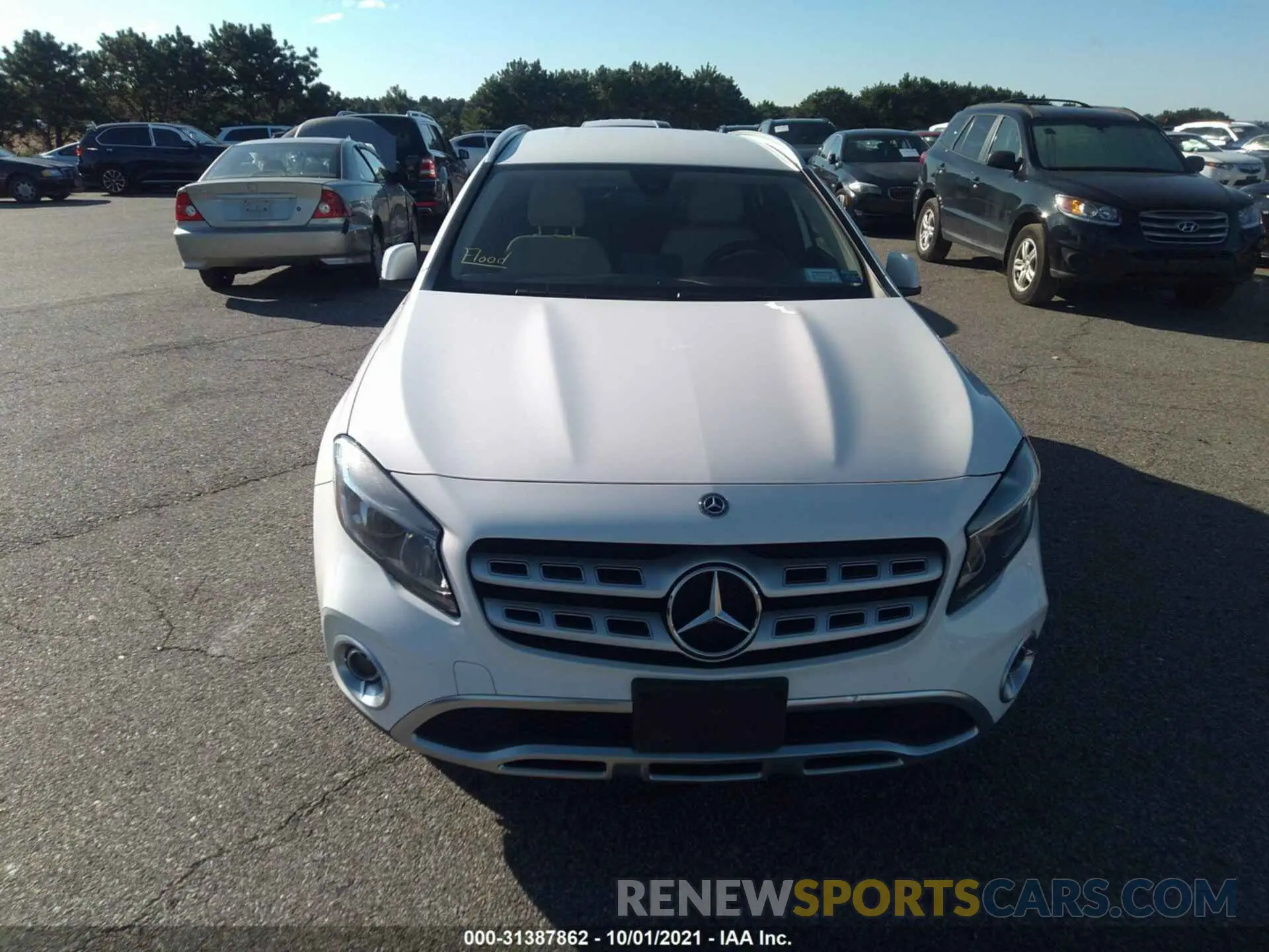 6 fotografías del automóvil dañado WDCTG4GB7KU018444 MERCEDES-BENZ GLA 2019