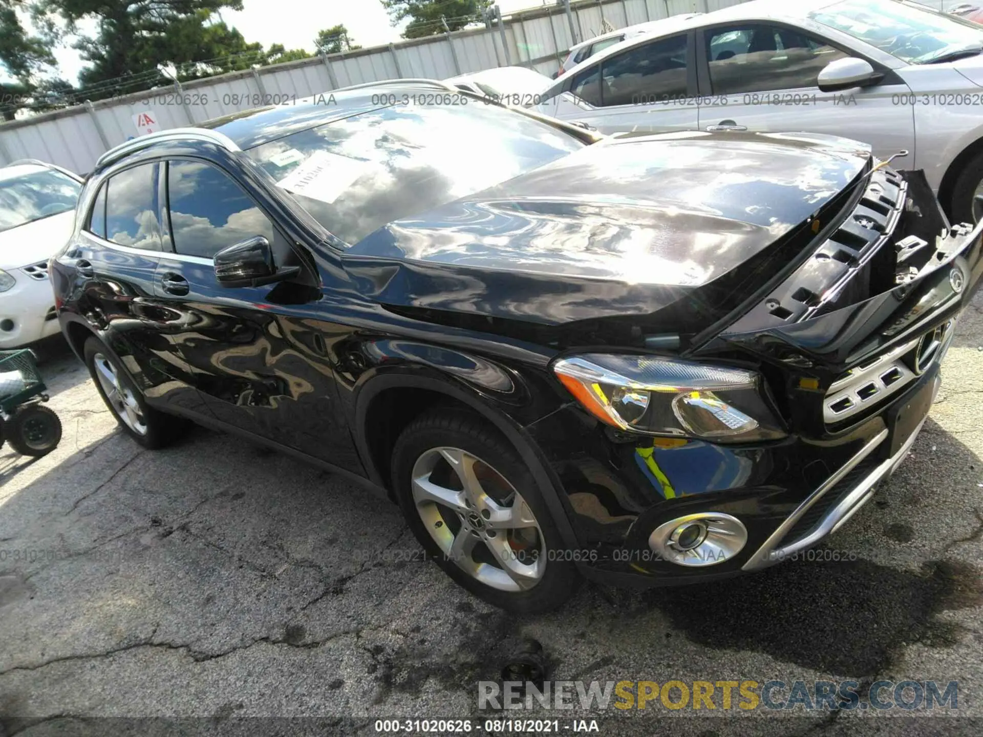 1 fotografías del automóvil dañado WDCTG4GB9KJ586888 MERCEDES-BENZ GLA 2019