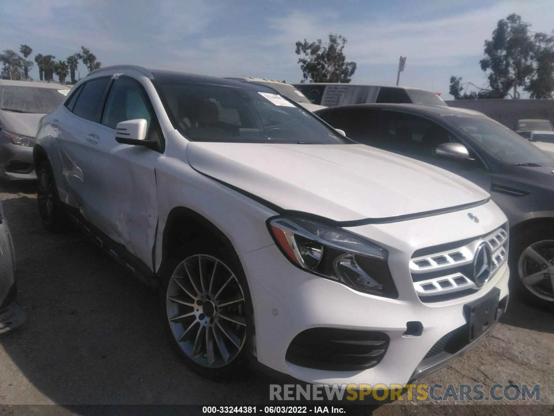1 fotografías del automóvil dañado W1NTG4EBXLU040585 MERCEDES-BENZ GLA 2020