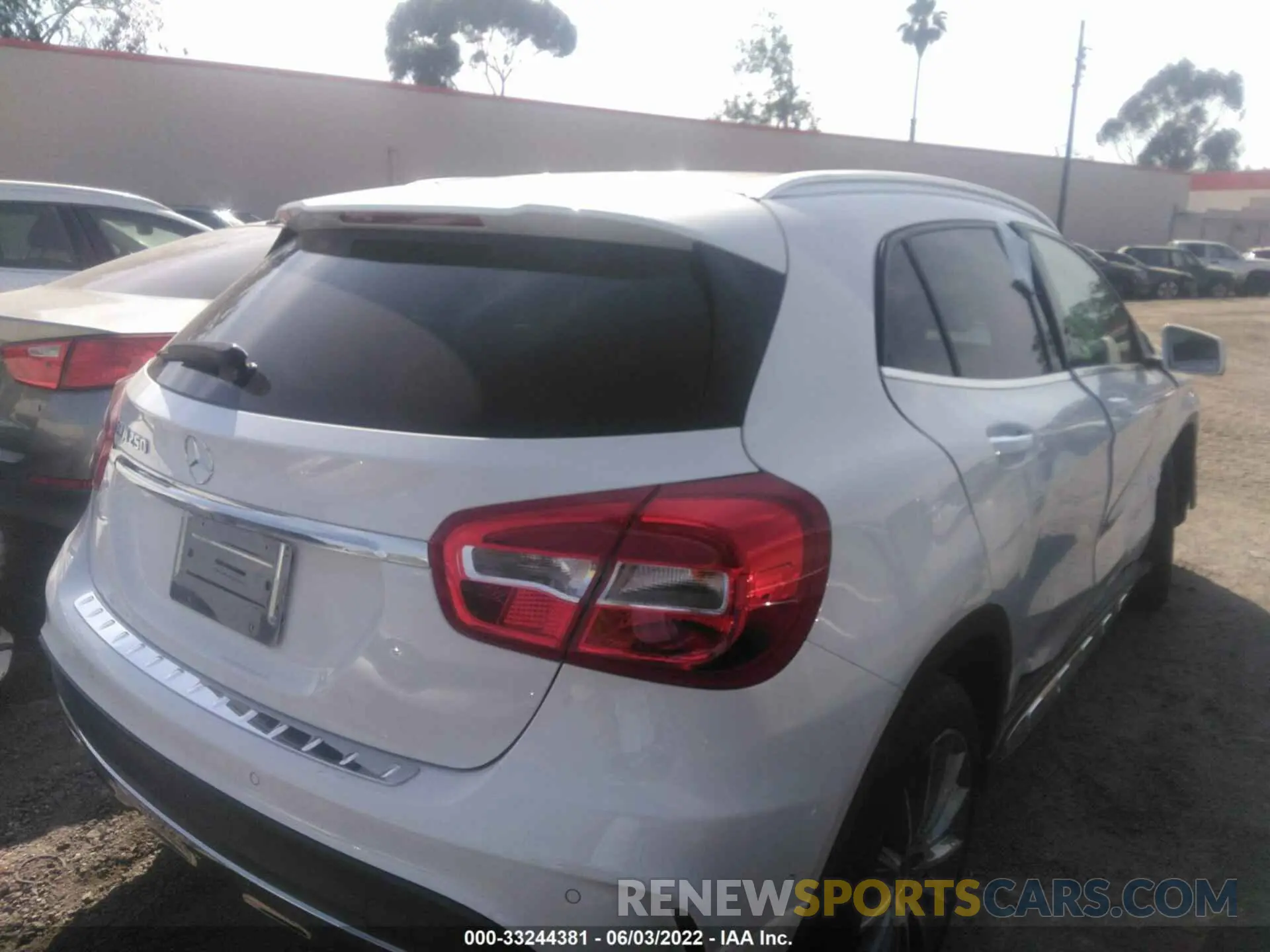 4 fotografías del automóvil dañado W1NTG4EBXLU040585 MERCEDES-BENZ GLA 2020