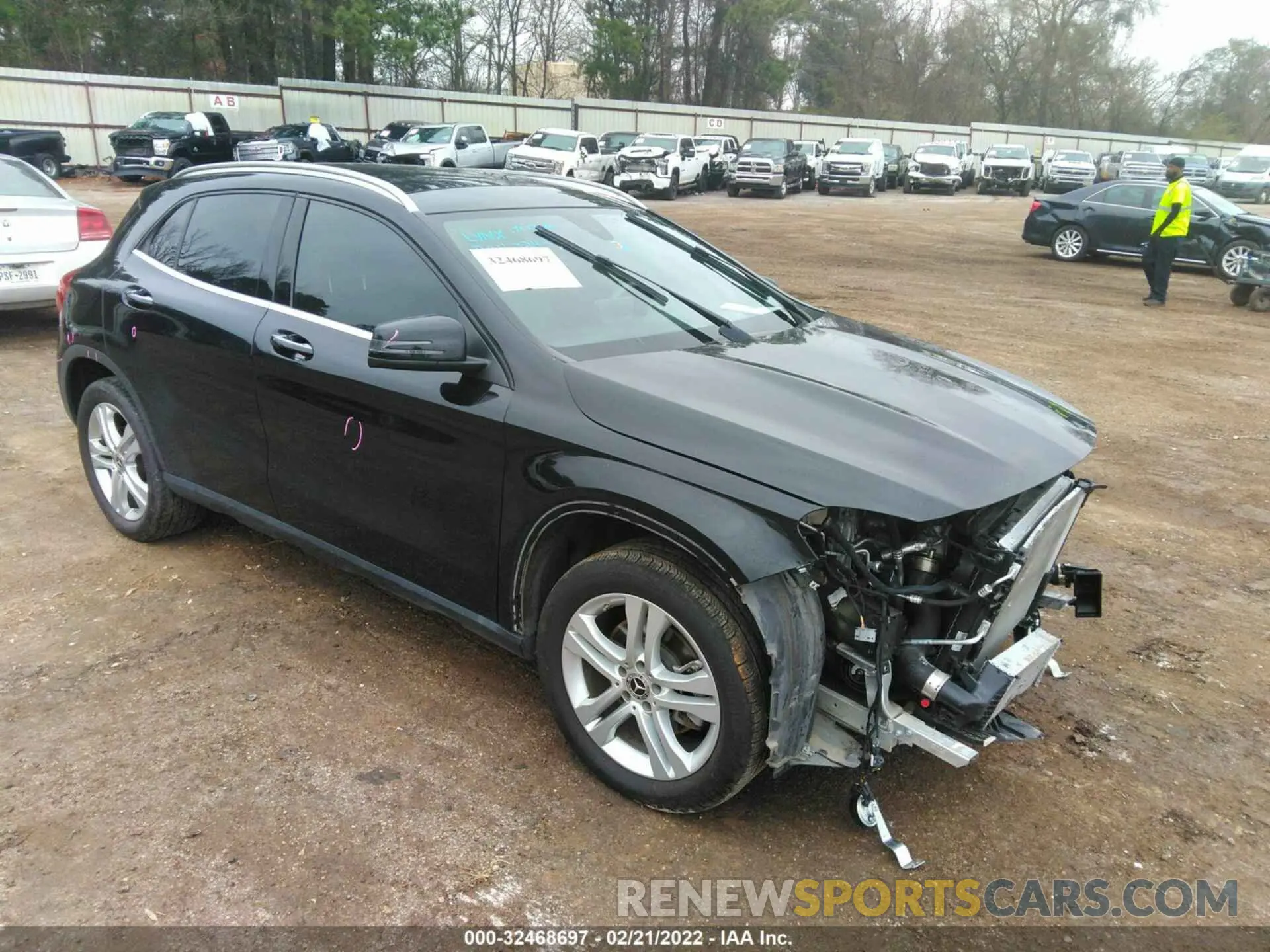 1 fotografías del automóvil dañado WDCTG4EB3LU023287 MERCEDES-BENZ GLA 2020