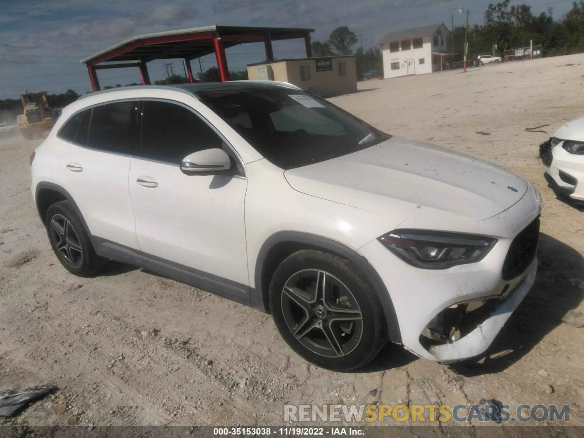 1 fotografías del automóvil dañado W1N4N4GB0MJ147011 MERCEDES-BENZ GLA 2021