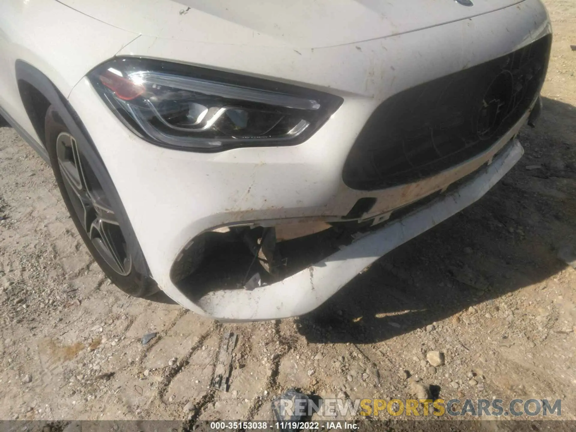 6 fotografías del automóvil dañado W1N4N4GB0MJ147011 MERCEDES-BENZ GLA 2021