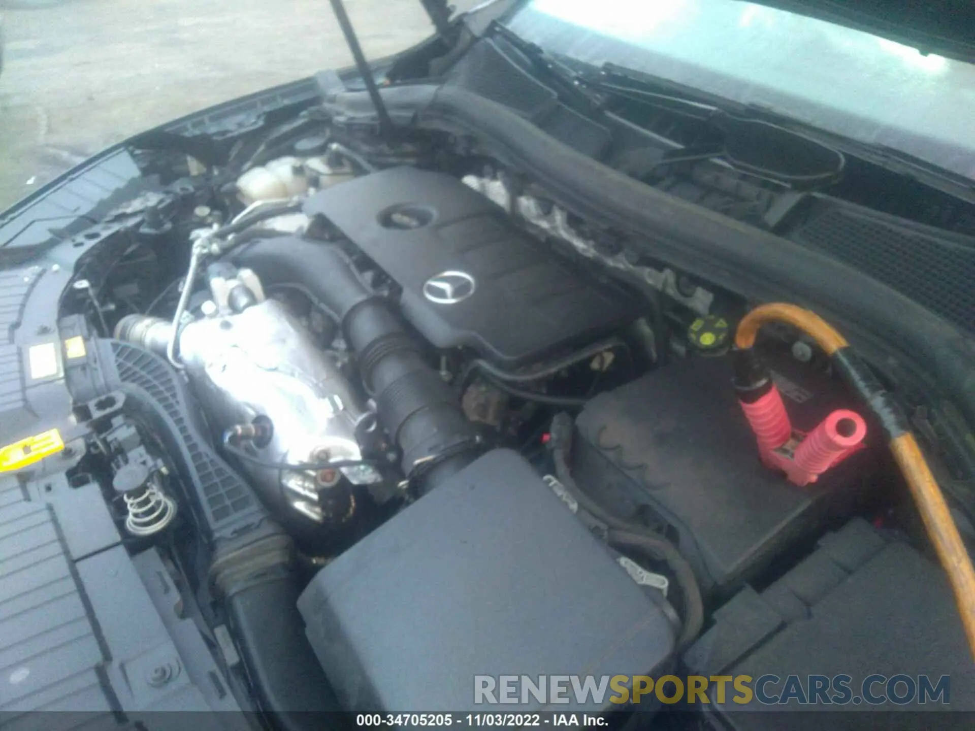 10 fotografías del automóvil dañado W1N4N4HB4MJ134969 MERCEDES-BENZ GLA 2021