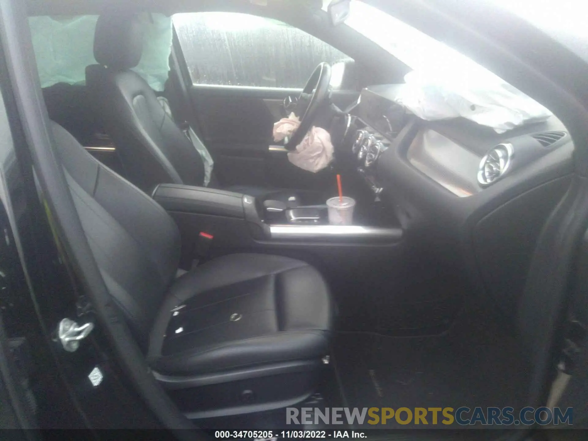 5 fotografías del automóvil dañado W1N4N4HB4MJ134969 MERCEDES-BENZ GLA 2021
