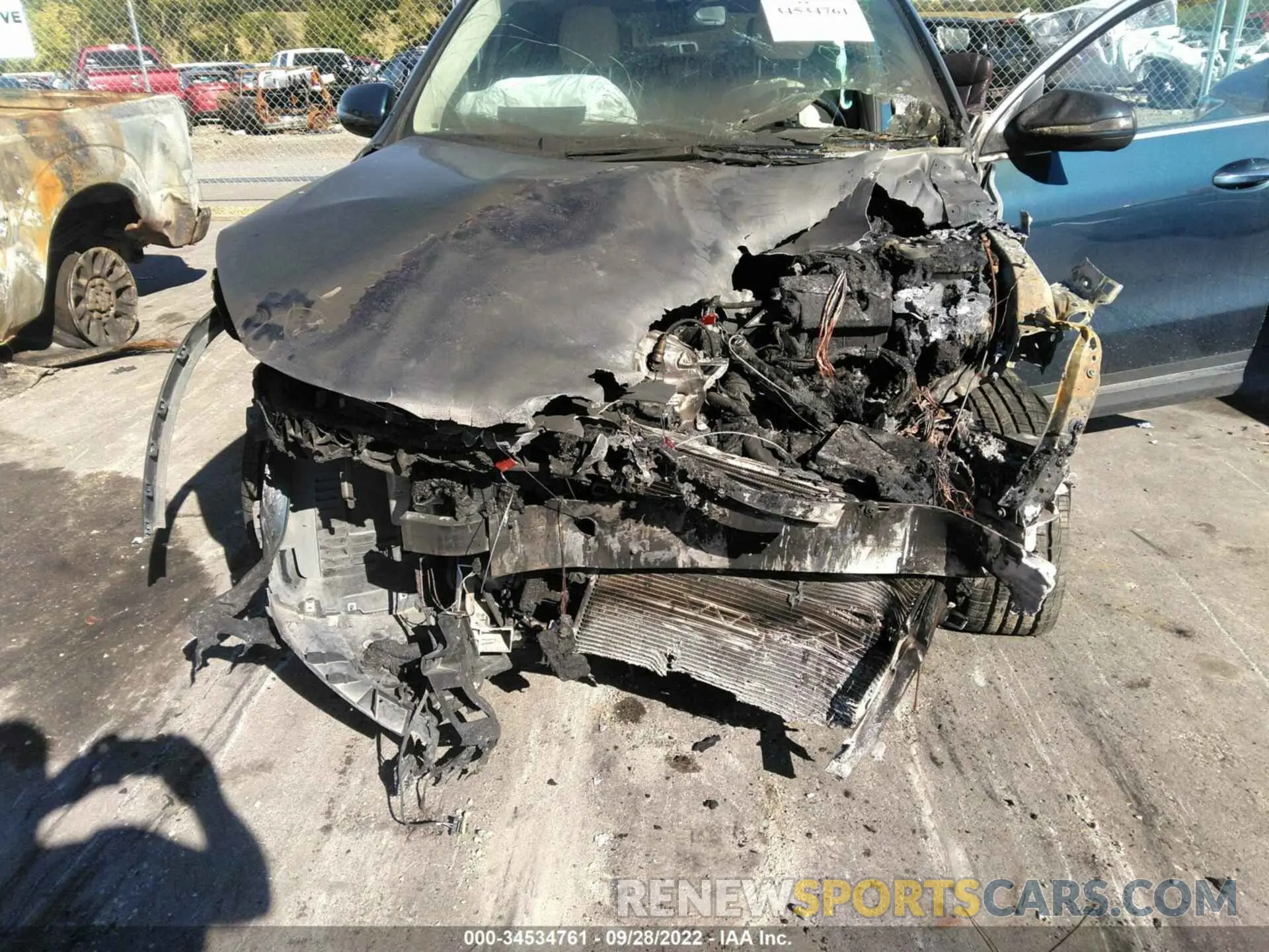 6 fotografías del automóvil dañado W1N4N4HB4MJ223831 MERCEDES-BENZ GLA 2021