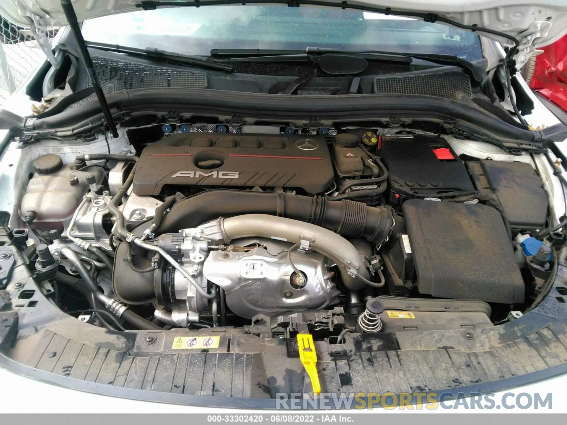 10 fotografías del automóvil dañado W1N4N5BB3MJ316323 MERCEDES-BENZ GLA 2021