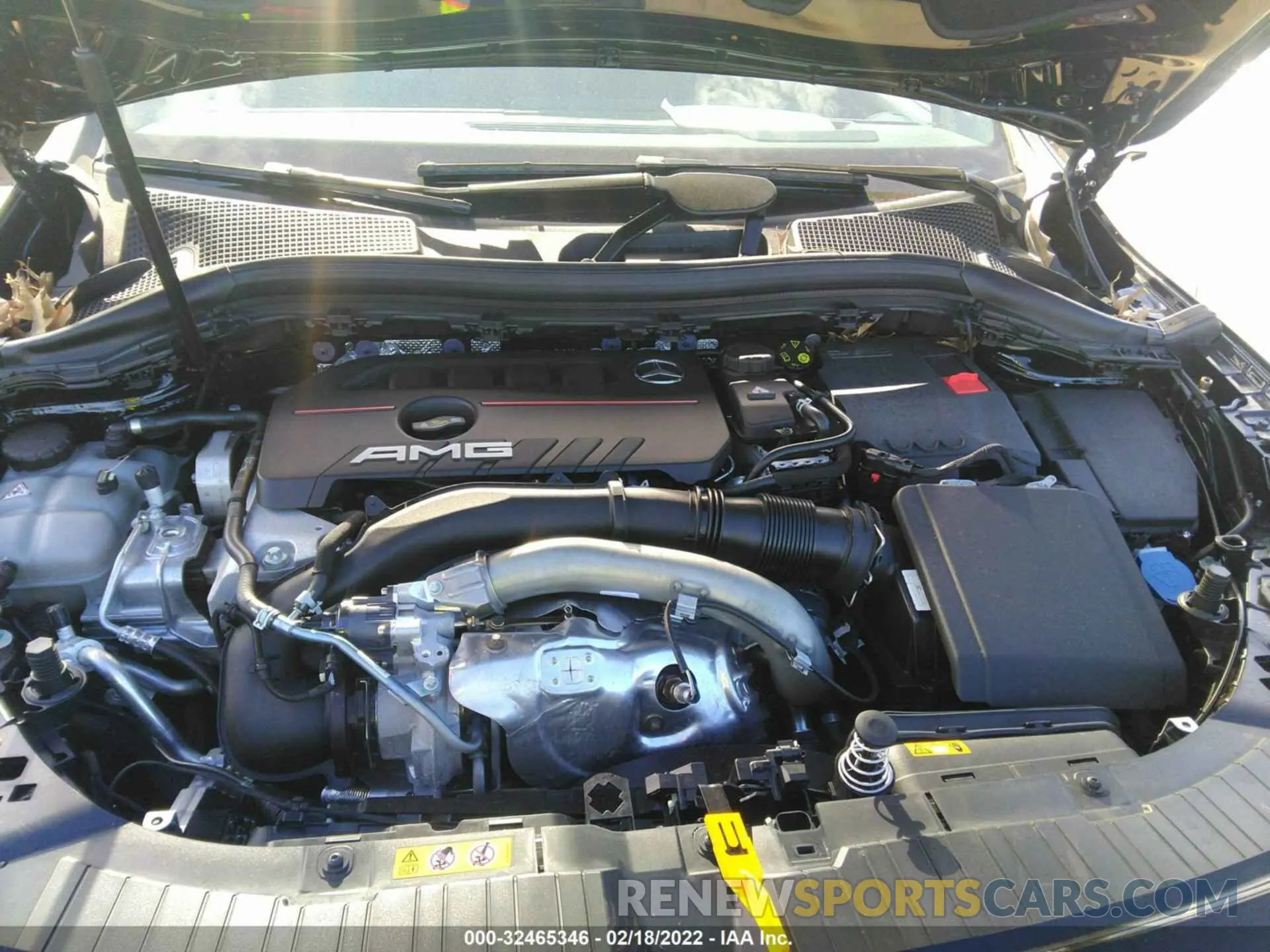 10 fotografías del automóvil dañado W1N4N5BB4MJ315889 MERCEDES-BENZ GLA 2021