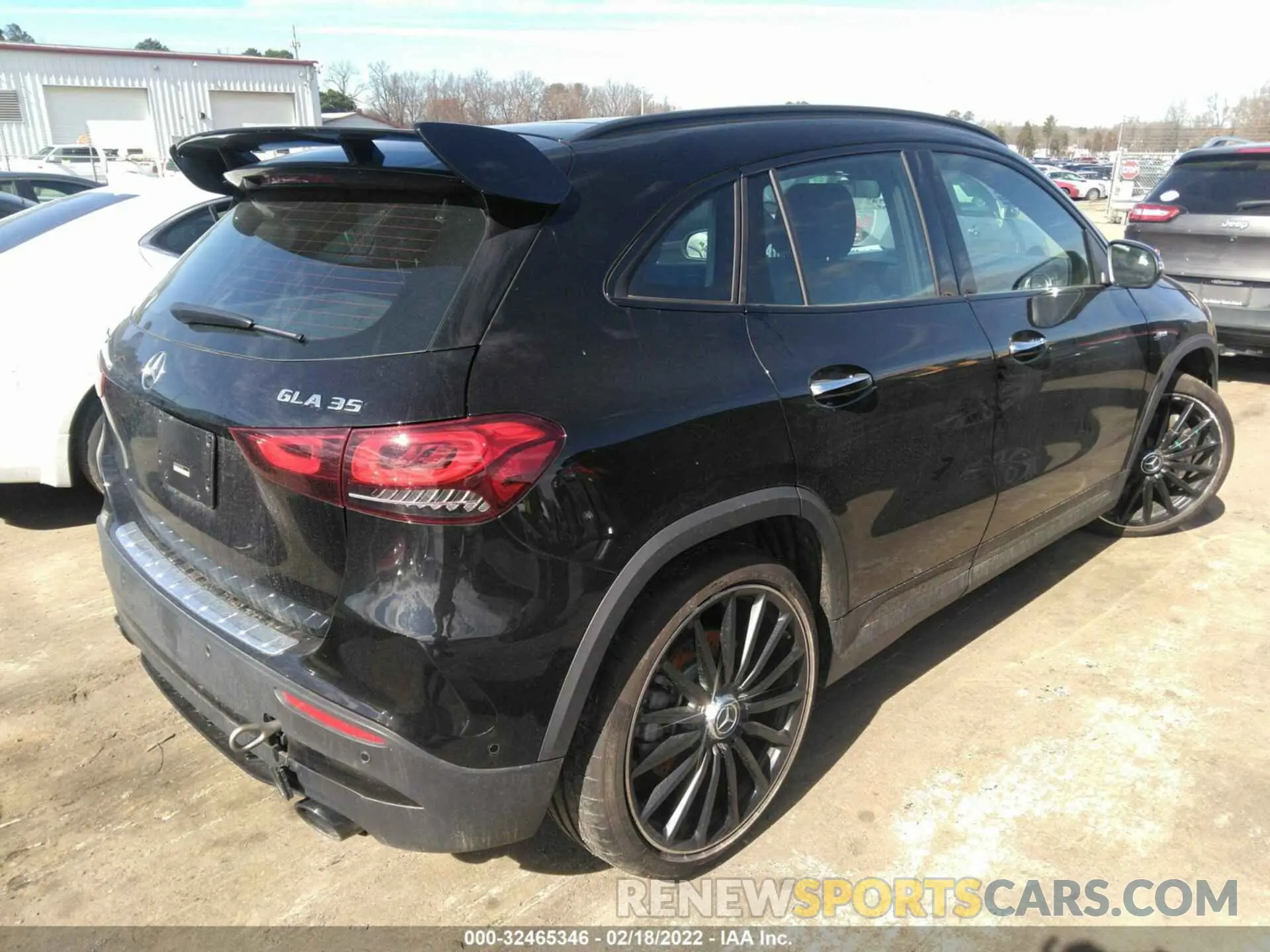 4 fotografías del automóvil dañado W1N4N5BB4MJ315889 MERCEDES-BENZ GLA 2021