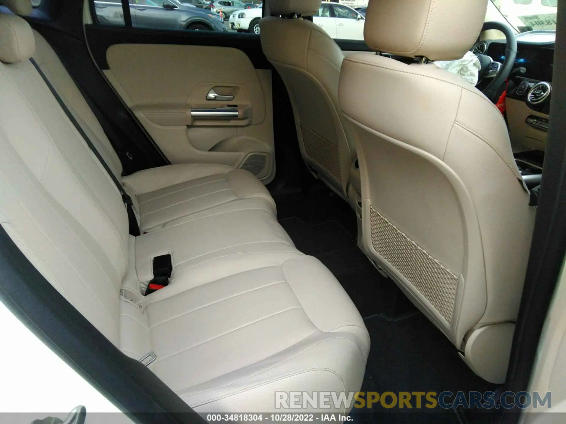 8 fotografías del automóvil dañado W1N4N4HB1NJ336508 MERCEDES-BENZ GLA 2022