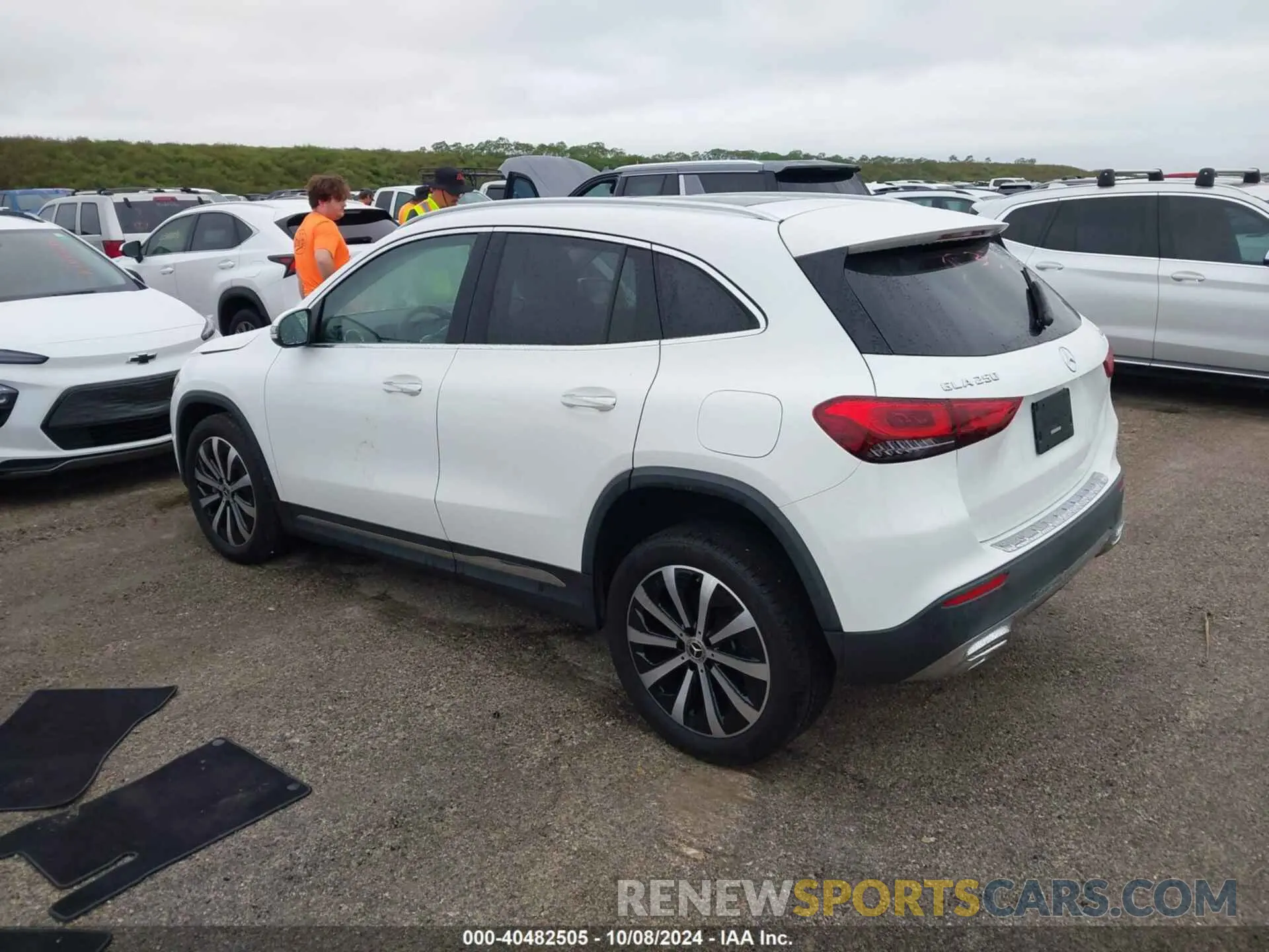 3 fotografías del automóvil dañado W1N4N4HB8PJ501943 MERCEDES-BENZ GLA 2023