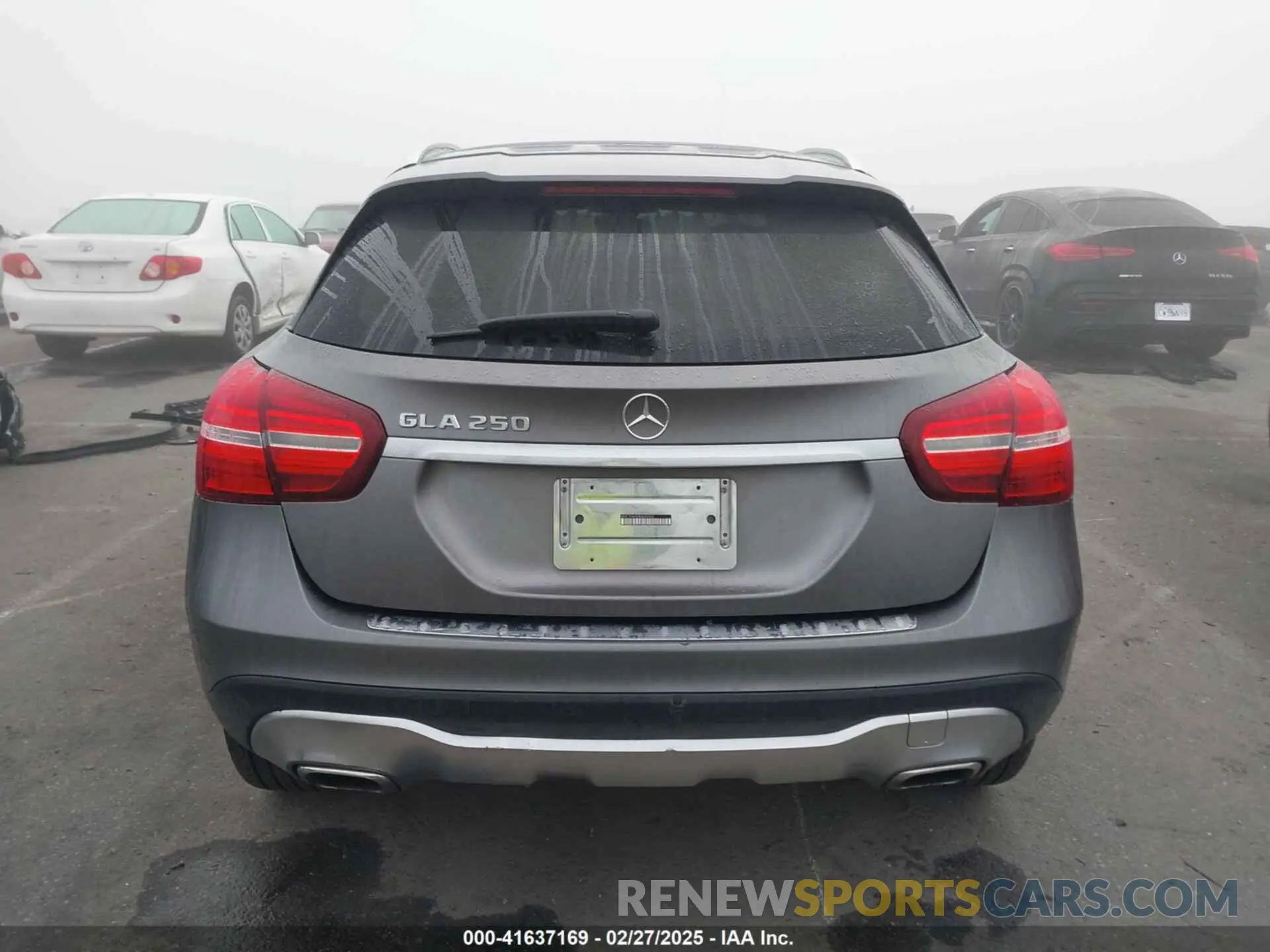 17 fotografías del automóvil dañado WDCTG4EB3KJ620763 MERCEDES-BENZ GLA 250 2019