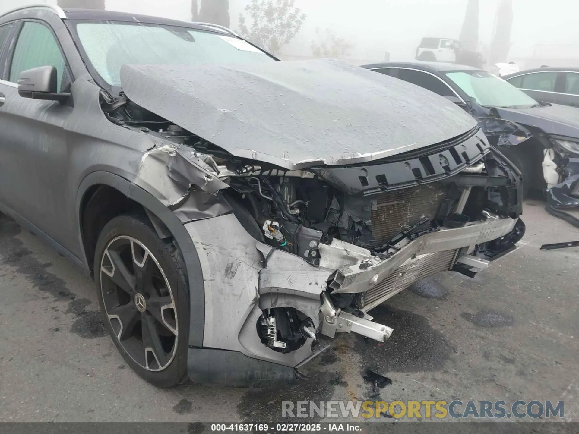 6 fotografías del automóvil dañado WDCTG4EB3KJ620763 MERCEDES-BENZ GLA 250 2019