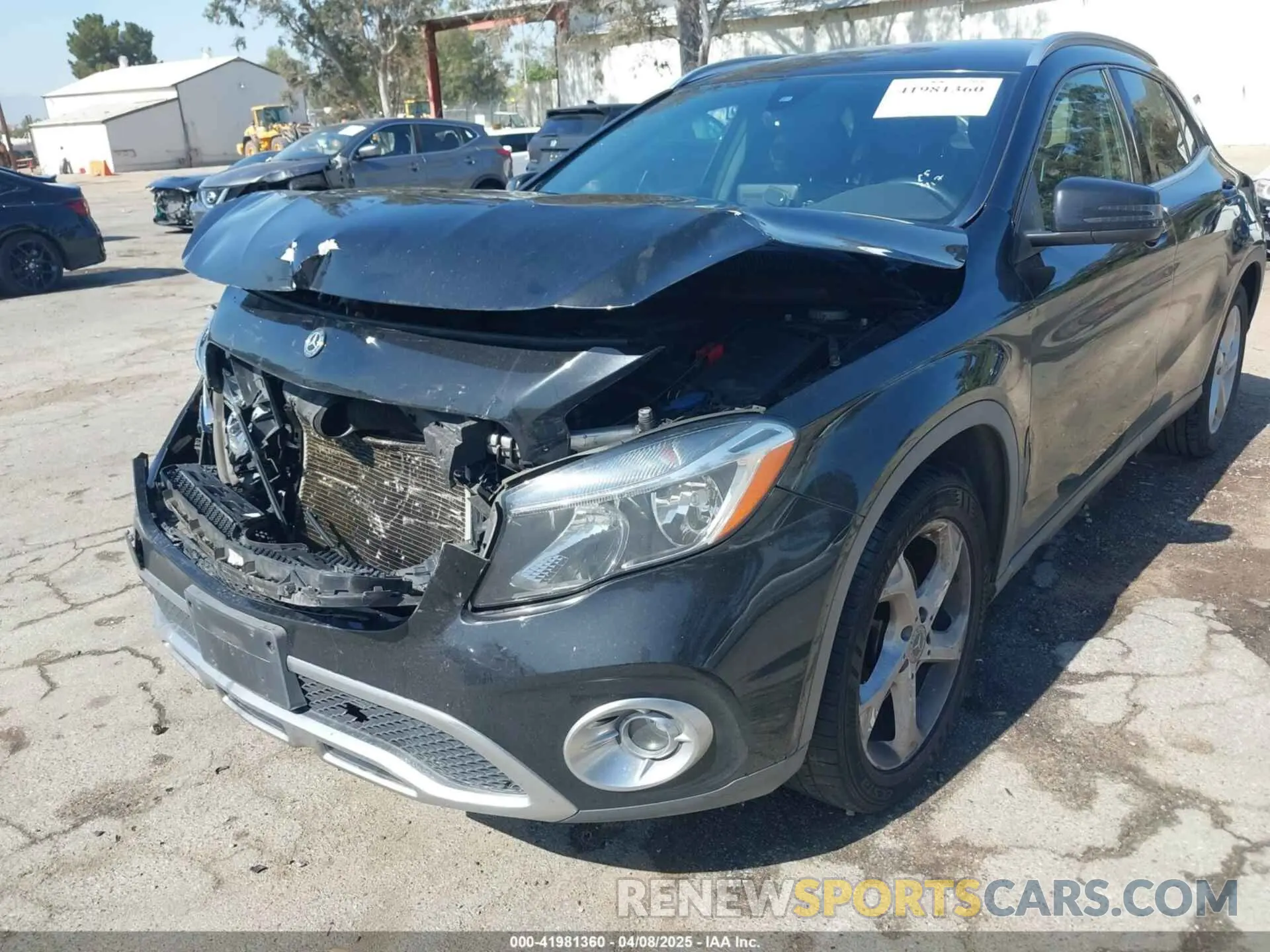 6 fotografías del automóvil dañado WDCTG4EB3KU011252 MERCEDES-BENZ GLA 250 2019