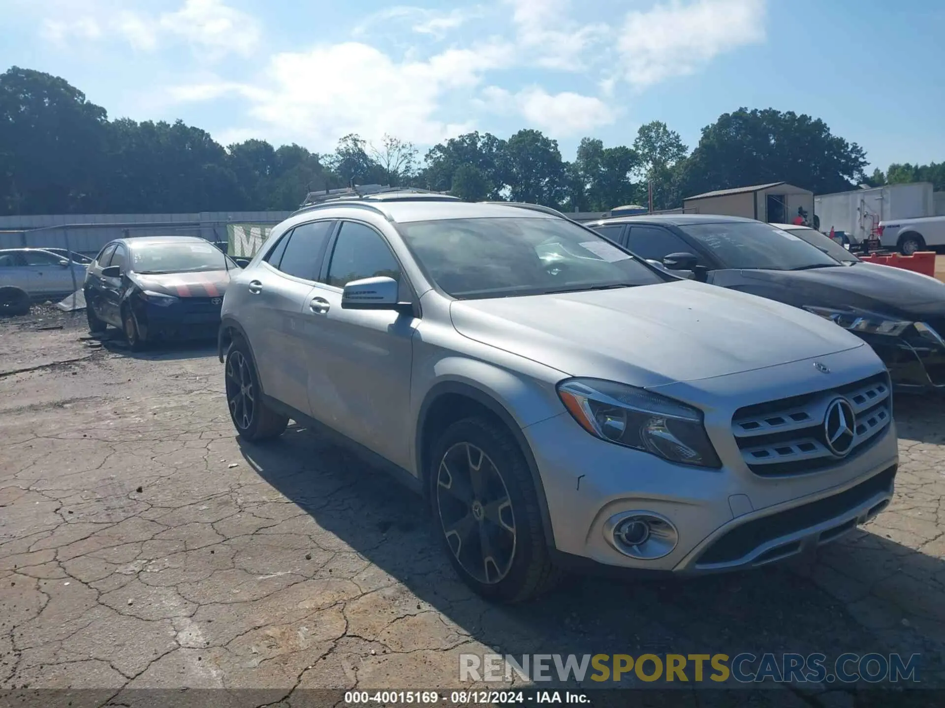 1 fotografías del automóvil dañado WDCTG4EB5KU006117 MERCEDES-BENZ GLA 250 2019