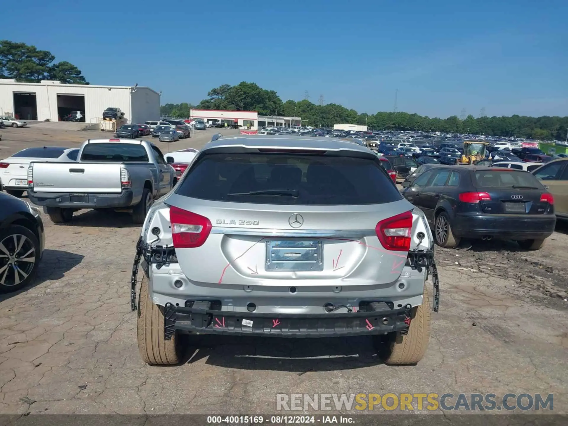 16 fotografías del automóvil dañado WDCTG4EB5KU006117 MERCEDES-BENZ GLA 250 2019