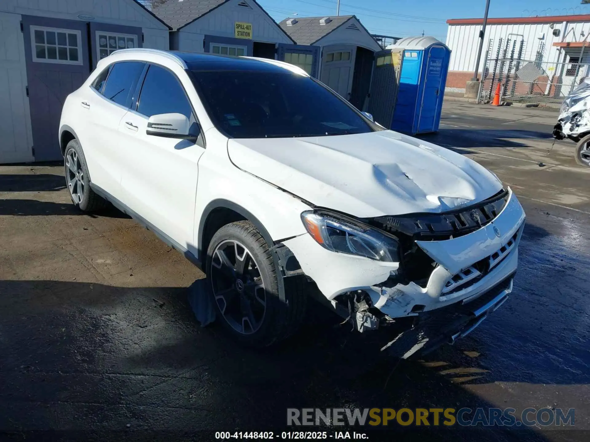 1 fotografías del automóvil dañado WDCTG4EB6KJ550319 MERCEDES-BENZ GLA 250 2019