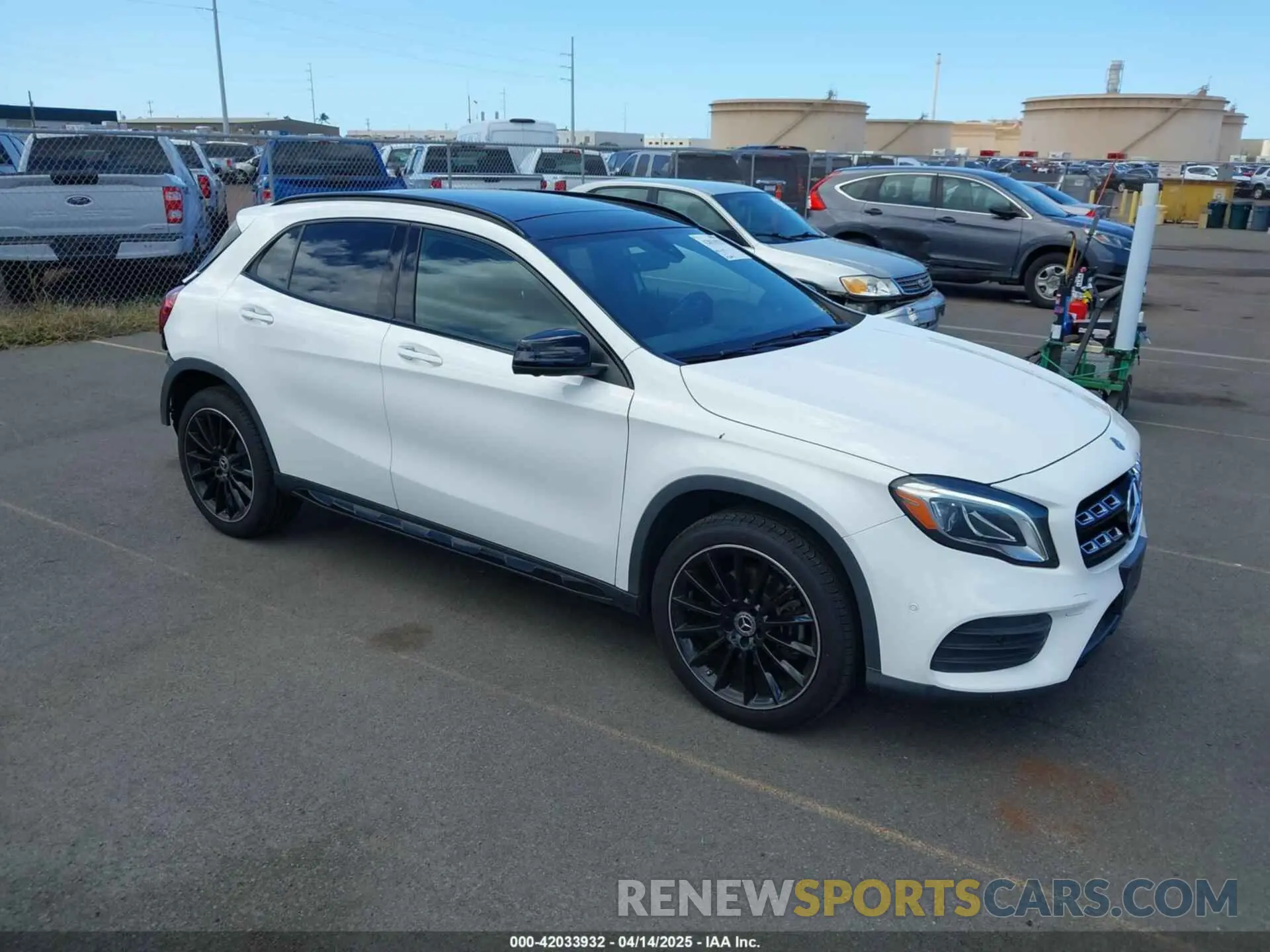 1 fotografías del automóvil dañado WDCTG4EB8KU003406 MERCEDES-BENZ GLA 250 2019