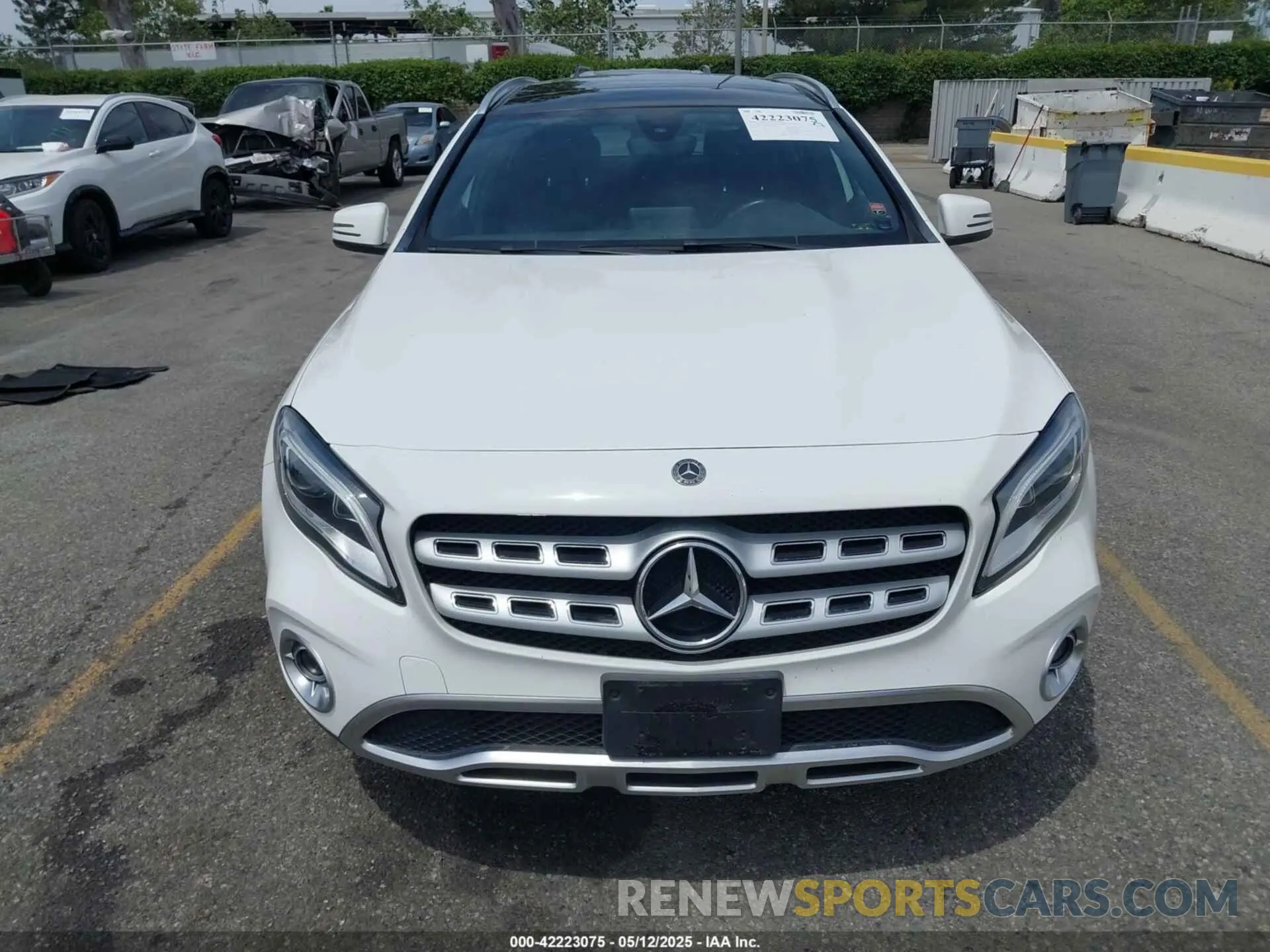 13 fotografías del automóvil dañado WDCTG4EB9KJ550931 MERCEDES-BENZ GLA 250 2019