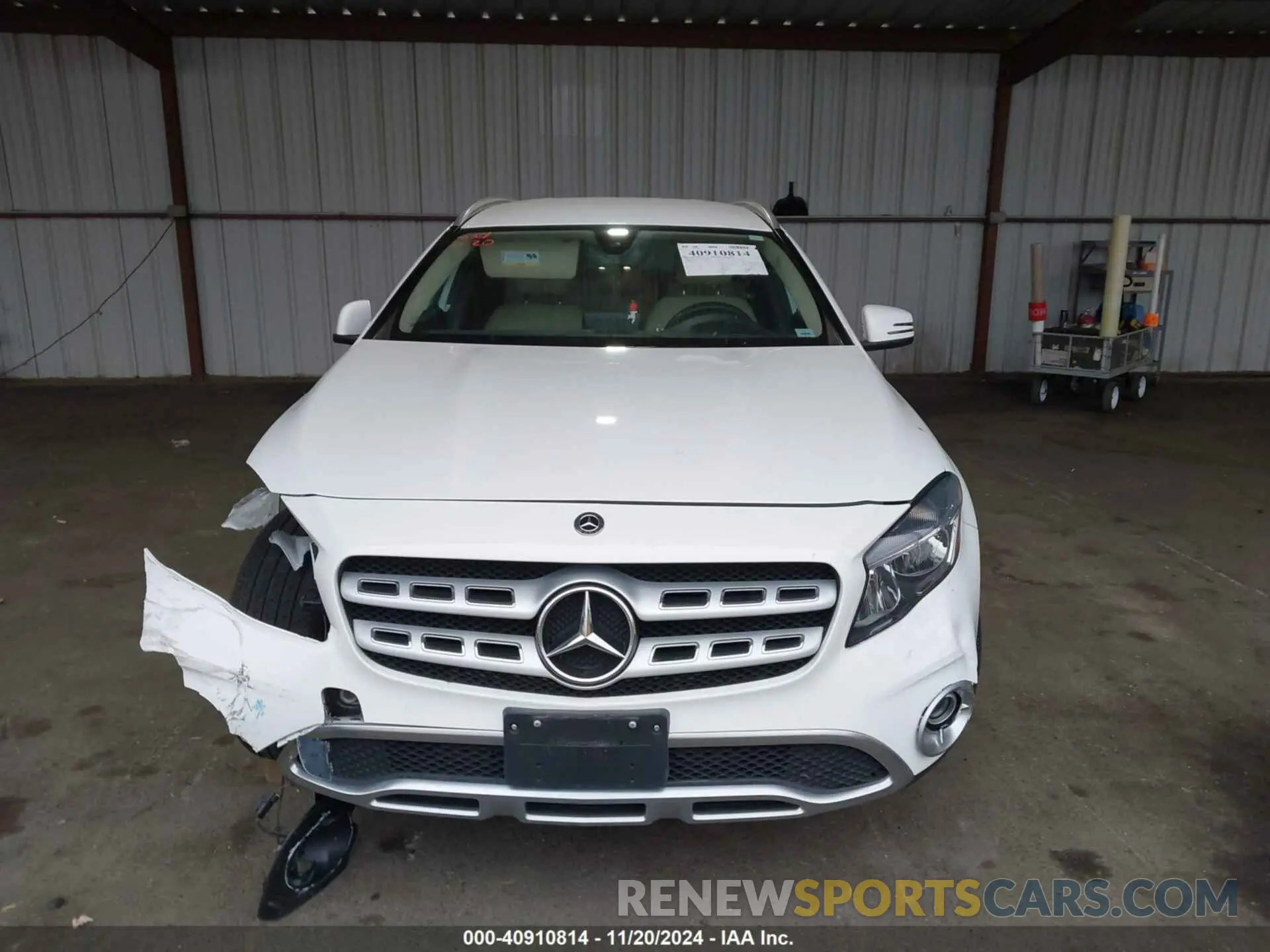 13 fotografías del automóvil dañado WDCTG4GB1KU020397 MERCEDES-BENZ GLA 250 2019